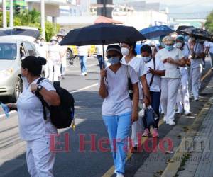 Solo 183 enfermeras laboran en la Región Metropolitana de Tegucigalpa y 57 trabajan en la Regional Metropolitana de SPS.