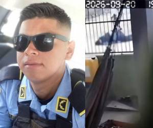 Un video captado por una cámara de seguridad de una vivienda registró el momento exacto en que ocurrió el enfrentamiento armado en el que perdió la vida el policía Erlin Izaguirre. Aquí, el cuadro a cuadro.