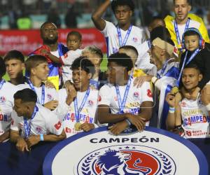 El Olimpia se coronó campeón del fútbol hondureño al superar al Marathón en el estadio Nacional con gol de José Mario Pinto y así llegar a 40 copa en total en el balompié catracho