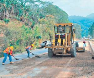 Uno de los proyectos carreteros que la SIT reactivó este año es la ampliación a cuatro carriles de la carretera salida a Olancho.