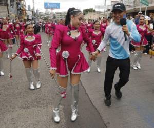 Fujiyama se suma a la celebración por los 205 años de Independencia, acompañando a los miles de hondureños que participan en esta jornada.