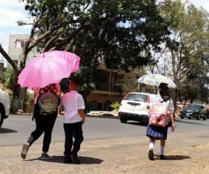 Esta semana los estudiantes de los centros educativos públicos recibirán clases virtuales por el intenso calor.
