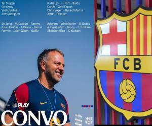 Muchos canteranos, pocos jugadores del primer equipo y dos sorpresas: Ter Stegen y Frenkie De Jong.