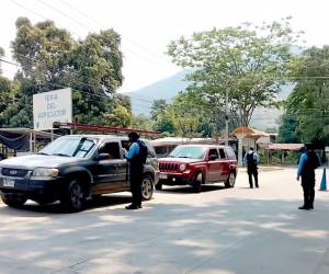 Retenes policiales en Chamelecón tras ataque de mareros en la zona norte del país.