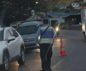 Más de 100 cuerpos de seguridad fueron despalzados a la salida al sur de la capital durante el primer día de la medida Pulso Vial al sur de la capital.