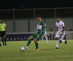 Imágenes del desarrollo del partido.