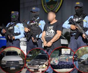 El detenido, de 40 años de edad, es originario y residente en Tegucigalpa, Francisco Morazán.