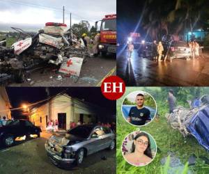 Este segundo fin de semana de julio estuvo marcado de númerosos registros de accidentes de tránsito en varias zonas de Honduras.