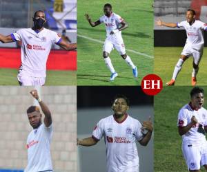 Los seis atacantes de Olimpia han marcado 566 tantos en su carrera.