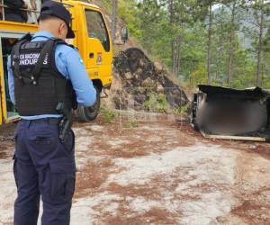 Tres cuerpos carbonizados fueron hallados en la aldea El Cimarrón este martes 12 de mayo.