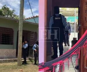 Tres mujeres fueron ejecutadas al interior de una vivienda ubicada en el barrio Las Acacias, municipio de El Porvenir, departamento de Francisco Morazán. La escena del crimen muestra la forma en la que fueron asesinadas.