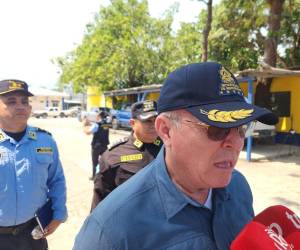 Gerzón Velásquez Aguilar, ministro de la Secretaría de Seguridad de Honduras.