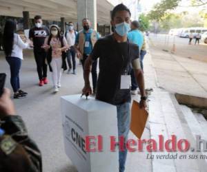 Imagen de archivo de las pasadas elecciones primarias de 2021.