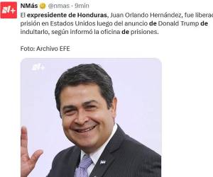 La liberación de Juan Orlando Hernández por parte del gobierno de EE. UU. sorprende tras su histórico juicio y extradición por narcotráfico. Pese a haber sido el primer expresidente hondureño encarcelado en ese país.