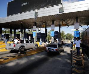 El cobro de peaje se realiza en las casetas de Zambrano, Siguatepeque-Comayagua y Santa Cruz de Yojoa.