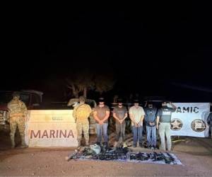 En dicho lugar fue abatido alias El Meny Carranza y fueron capturados otros cuatro sujetos.
