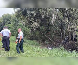 El aparato cayó en una zona boscosa próxima al aeropuerto, al noreste del centro de Tampa.