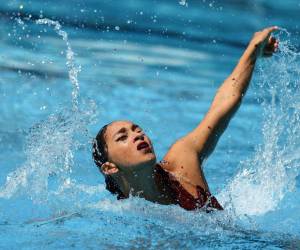 Anita Álvarez, nadadora de origen mexicano de 25 años.