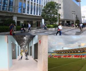 El estadio Nacional va luciendo poco a poco sus mejores galas y aquí te mostramos los avances de lo que será el nuevo centro comercial.