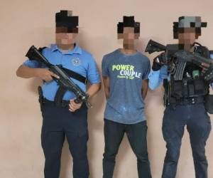 El sospechoso fue capturado por agentes de la Dirección Policial de Investigaciones (DPI).