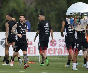 Los argentinos entrenarán mañana miércoles en el mismo complejo del Inter de Miami, pero siempre lo harán a puertas cerradas y el acceso solamente será para medios argentino.