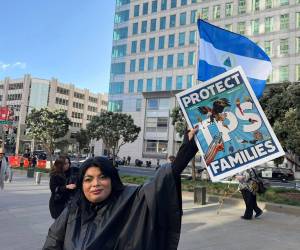 Los tepesianos de Nicaragua y Honduras llegaron hasta la Corte para manifestarse.