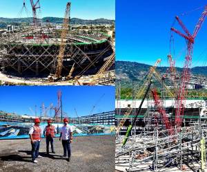 Autoridades publicaron en las últimas horas los nuevos avances del estadio más grande de Centroamérica. Así avanza la construcción del moderno recinto en El Salvador.