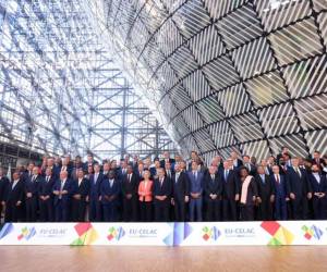 La presidenta Xiomara Castro participó en la Cumbre de la Unión Europea-Celac 2023 el pasado lunes 17 y martes 18 de julio, evento que reunió a líderes mundiales.