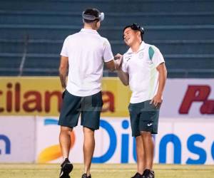 Imágenes del desarrollo del partido.