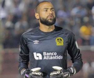 Edrick Menjivar es el portero titular del Olimpia y ahora se alista para jugar con Honduras ante Argentina.