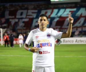 José Mario Pinto marcó el gol que le dio el título al Olimpia.