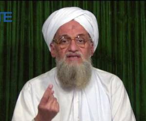 En este archivo, una imagen de un video proporcionado por SITE Intelligence Group el 12 de febrero de 2012 muestra al jefe de Al-Qaeda, Ayman al-Zawahiri, en un lugar no revelado.