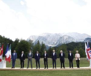 Los líderes se encuentran reunidos en Alemania.