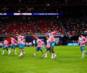 La escuadra lusa ahora se mide ante Estados Unidos en Atlanta.