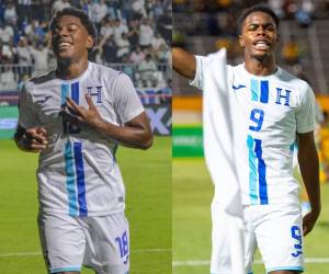 Ayer hicieron dupla en el ataque de Honduras ante Jamaica en Nations League.