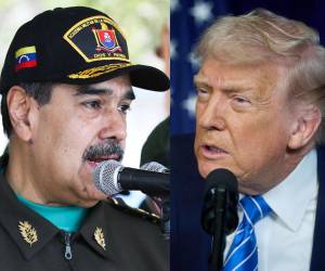 El presidente venezolano, Nicolás Maduro (izquierda), fue capturado el sábado 3 de enero por fuerzas estadounidenses.