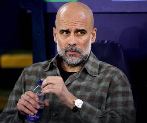 Pep Guardiola no pudo con su Manchester City ante el Real Madrid en Champions.