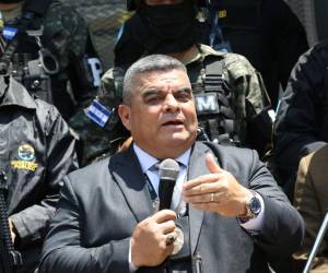 El director de la Dirección de Lucha Contra el Narcotráfico (DLCN), Ramiro Muñoz.