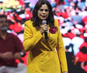 Rixi Moncada en asamblea de Libre: Jamás nos arrodillaremos ante la élite económica de este país