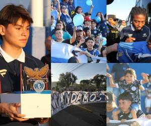 Motagua celebra este sábado sus 98 años de historia. El ambientazo que se vive en el estadio Nacional previo al juego ante Olancho FC.