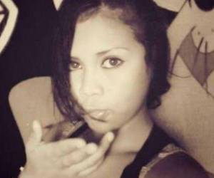 Imagen en vida de la joven.