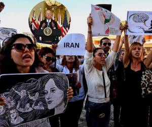 El presidente dijo estar “muy preocupado por las informaciones de la represión cada vez más violenta contra los manifestantes en Irán, incluidos estudiantes y mujeres que exigen la igualdad de derechos y la dignidad humana básica”.