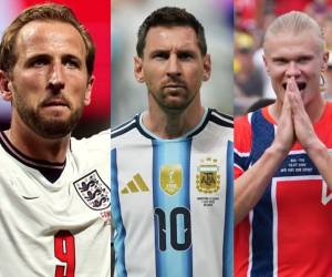 Harry Kane, Lionel Messi y Erling Haaland, las grandes estrellas de la jornada mundialista del sábado 11 de julio.