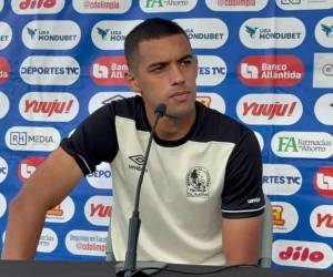 Emanuel Hernández llegó en enero del 2025 a las filas del Olimpia.