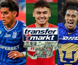 Te mostramos la última actualización del top de los jugadores más caros de Centroamérica. Honduras destaca y sorpresa con el primer lugar.