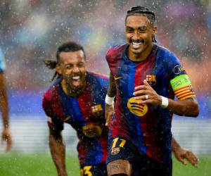 Rapnhia ha llegado a su séptimo gol en cinco juegos en este arranque de temporada con el Barca.