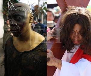 Este Viernes Santo, cientos de fieles católicos se congregaron desde tempranas horas para participar en el tradicional viacrucis, una de las manifestaciones religiosas más significativas de la Semana Santa. Estas son algunas de las mejores escenas: