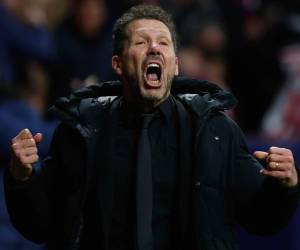 Simeone no ocultó su alegría tras la goleada de Atlético de MAdrid sobre el Barcelona.