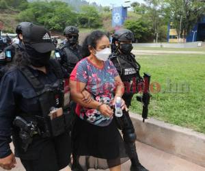 Herlinda Bobadilla, de 62 años de edad, fue capturada la mañana de este domingo luego de varios años prófuga de la justicia.