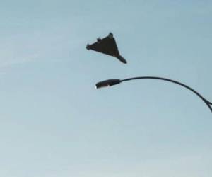 Un dron ataca Kiev el 17 de octubre de 2022